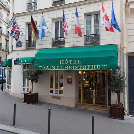 Hotel Saint Christophe ปารีส ภายนอก รูปภาพ